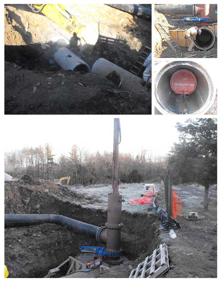 Pipe Bypass services job collage