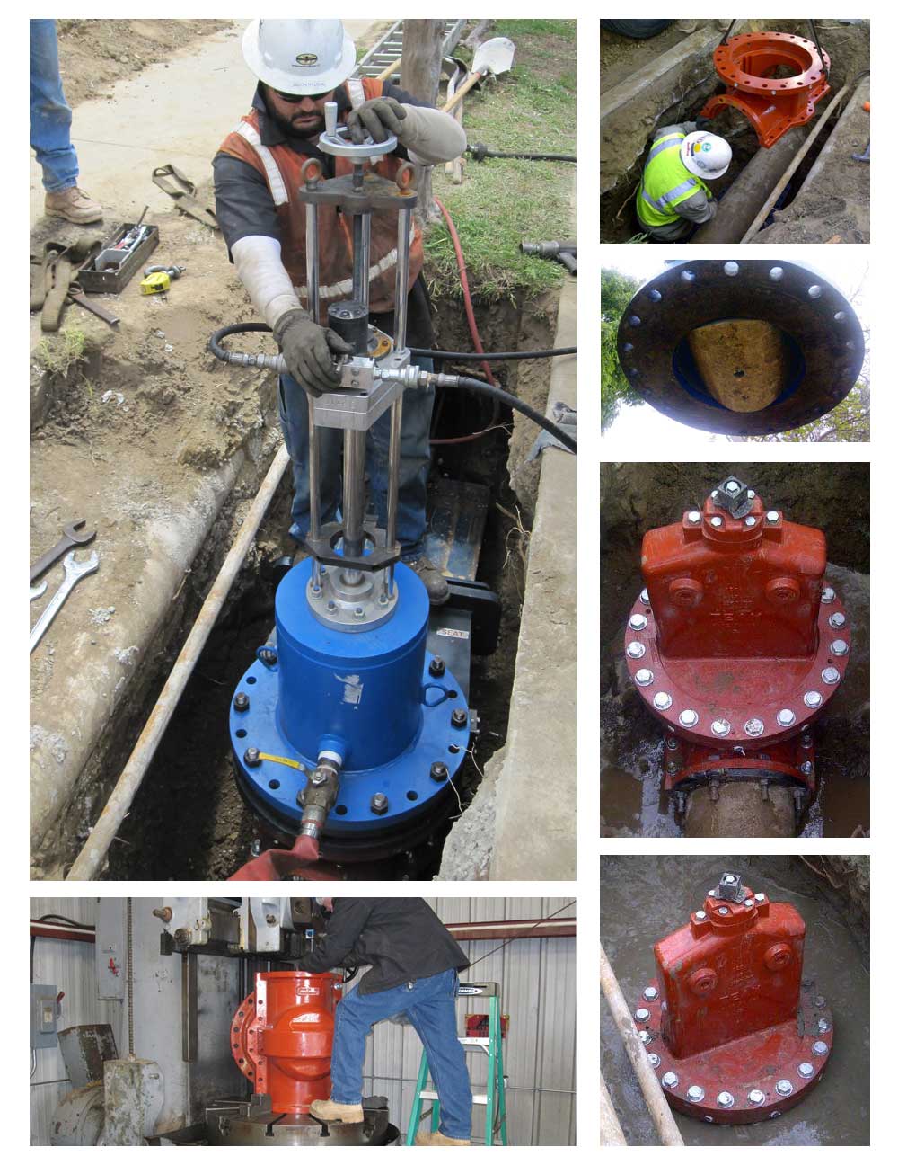 12inch Team Insert Valve Installation in California